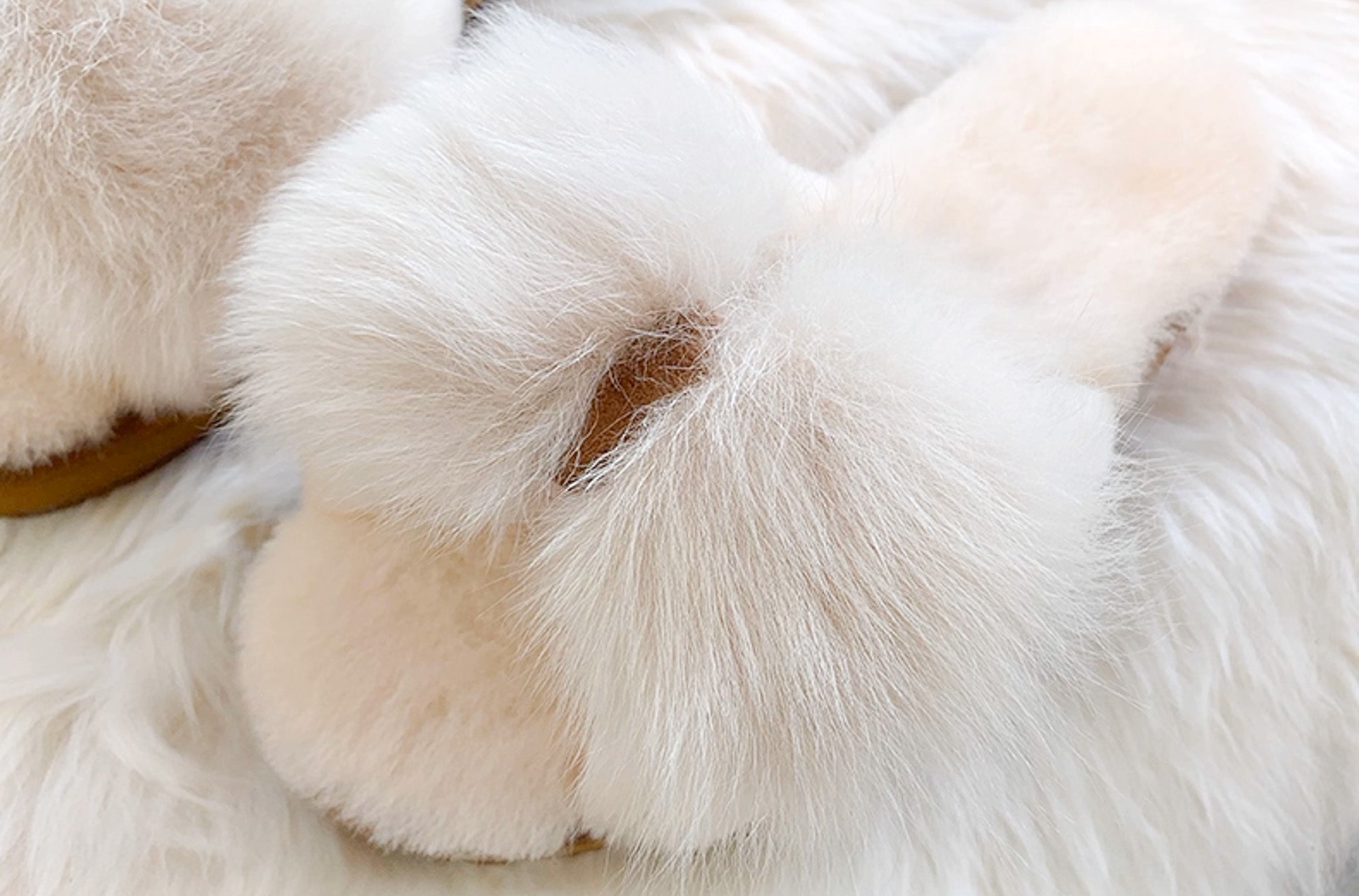 Veda real wool white