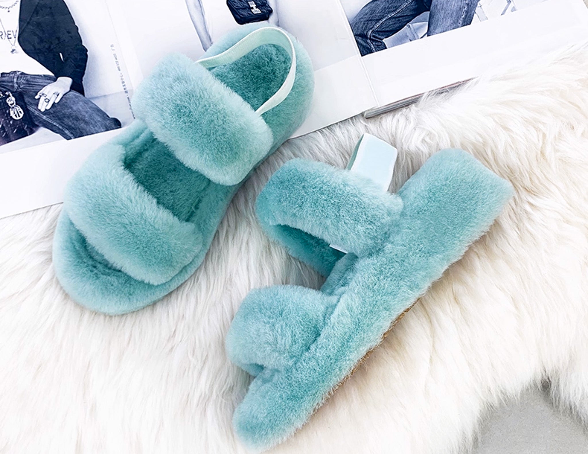 Kael Dusty Teal real wool