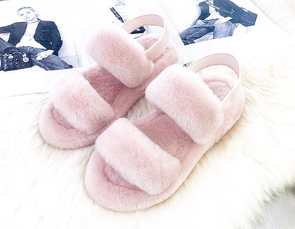 Kael pink real wool