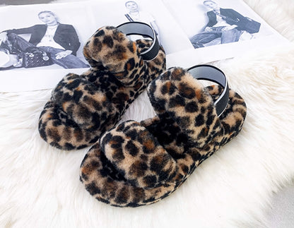 Kael leopard real wool