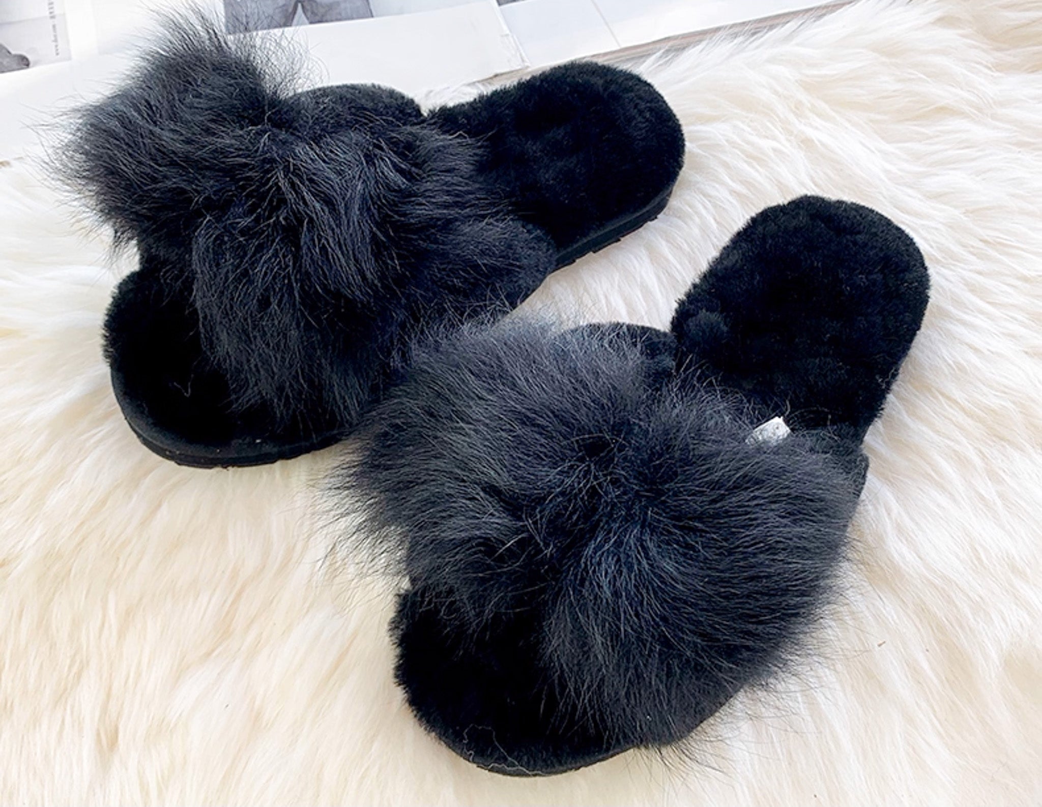 Veda real wool black