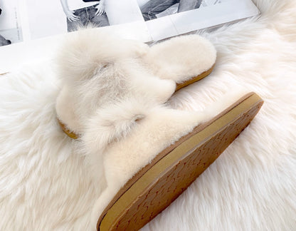 Veda real wool white
