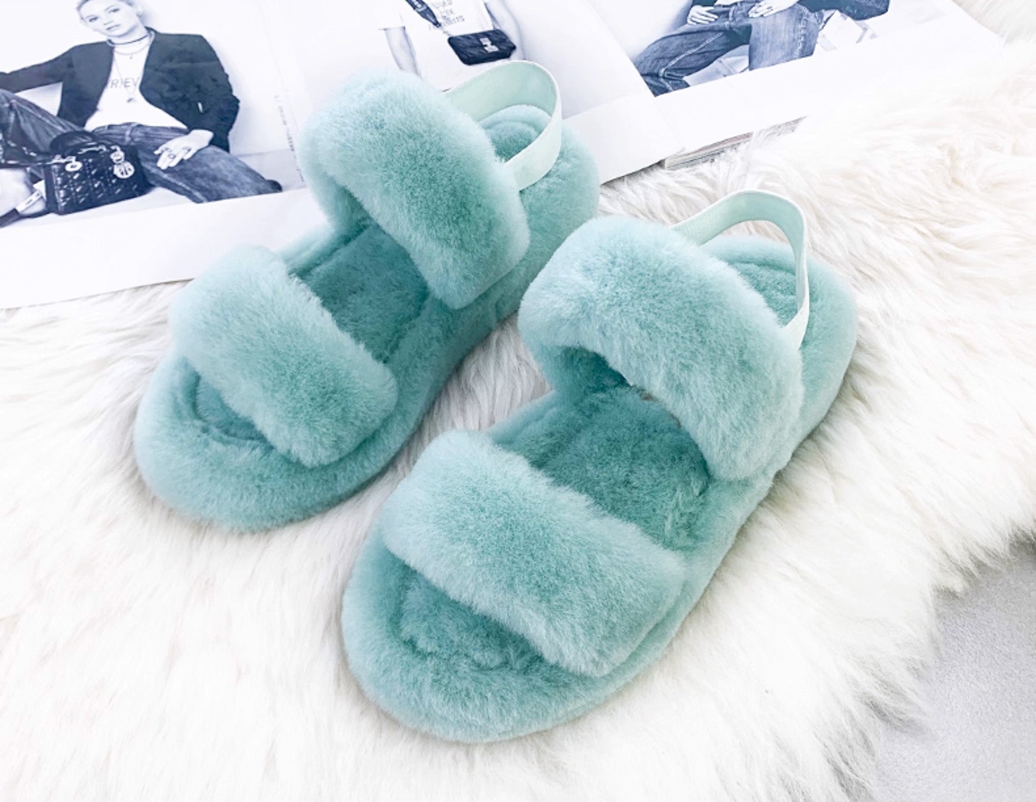 Kael Dusty Teal real wool