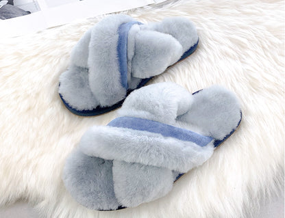 Bliss real wool light gray